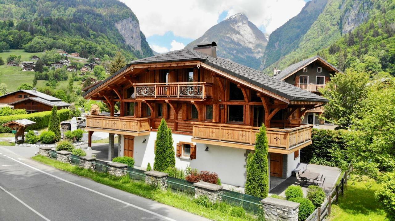 Chalet Clos Moccand Samoëns Exterior foto